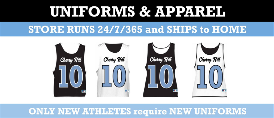 Online Apparel & UNIFORM Orders: Click here!