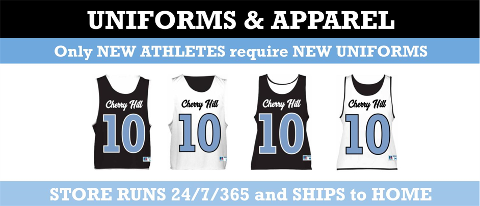 Apparel & UNIFORM Orders: Click here!